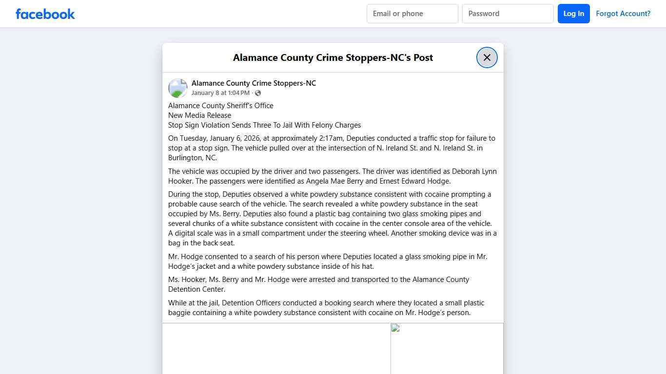 Alamance County... - Alamance County Crime Stoppers-NC Facebook